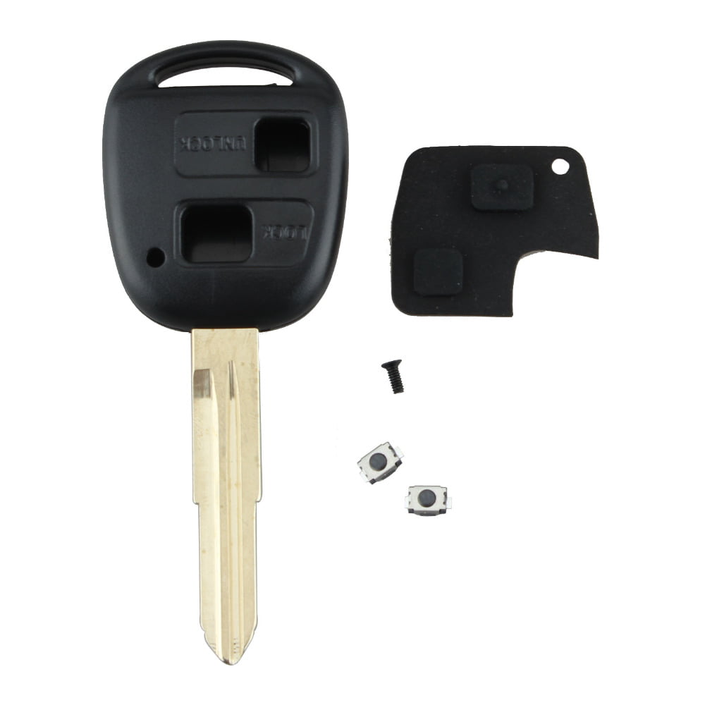 For Toyota 2 Buttons Remote Key Fob Shell Keyless Entry Switch Rubber Pad Repair 
