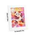 thumbnail image 3 of Hometravel Panda Pattern Jigsaw Puzzle, 108 Piece Adult Puzzle with Cute Design, Challenging Family Activity for Home, Gift, Frame Included for Display, Relaxation, 3 of 7