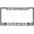 thumbnail image 1 of Cadre de Plaque d'Immatriculation Chrome RV Bonheur, 1 of 1