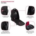 thumbnail image 4 of Mochila SwissGear Hybrid Travel Laptop 48L, negra 55x33x22 cm, 4 of 9