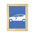 thumbnail image 1 of Energy Vehicles Protect Environment Desktop Adorn Photo Frame Display Art Painting Wooden, 1 of 3