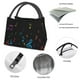 thumbnail image 4 of Fotbe Color Musical Notes Bolsa Térmica Portátil con Estampado, Bolsa de Entrega de Alimentos Aislada, Bolsa Reutilizable de Gran Capacidad para Comidas y Supermercado, 4 of 6