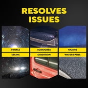 Meguiar’s Scratch-X, Car Scratch Remover, Car Paint Scratch Repair for Fine Scratches & Blemishes, Restores Clarity, Use On Glossy Exterior Paint and Clear Coats On Trucks & Suvs - 7 Fl Oz Bottle