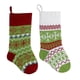 thumbnail image 1 of Medias de punto de Navidad, paquete de 2, calcetines clásicos de punto con cable, regalos y decoraciones Afortunado Sencillez, 1 of 5