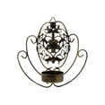 thumbnail image 2 of Portavelas de hierro montado en la pared Colco Porta vela negro, 2 of 8