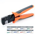 thumbnail image 2 of iCrimp IWS-3220M Micro Connector Pin Crimping Tool 0.03-0.52mm&sup2; 32-20AWG Ratcheting Crimper for D-Sub,Open Barrel suits, 2 of 8