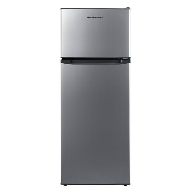 Refrigerador Hamilton Beach HBR80TS1E Top Mount 8 pies Plata