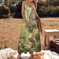 thumbnail image 2 of Easter Bunnies Rabbits Fine Art Sleeveless Dress Summer Dress Woman 2025, 2 of 7