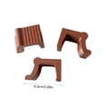 thumbnail image 3 of 3-Piece Invisible Flower Pot Feet, Durable Plastic Planter Risers with Drainage Support for Indoor Outdoor Pots, Patio Garden Balcony Floor and Deck Protection, 3 of 6
