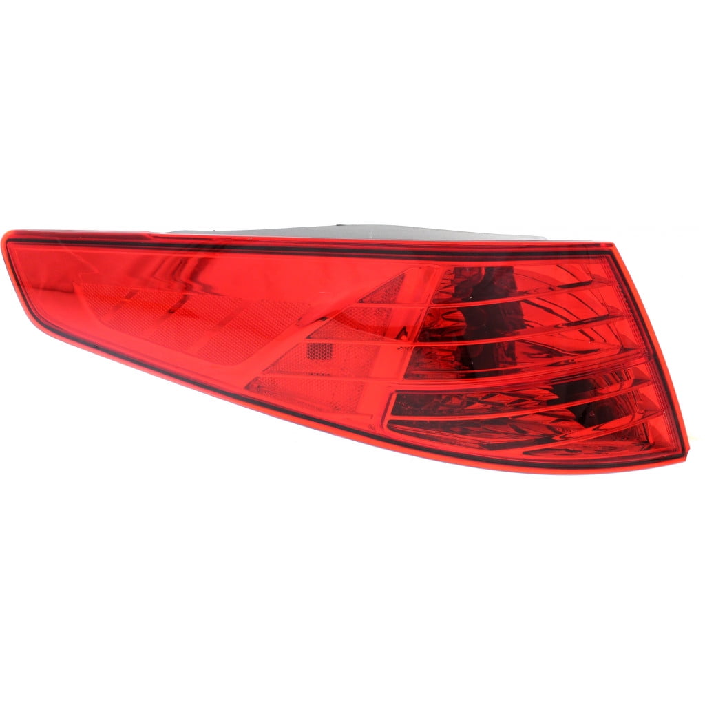 For 20122013 KIA Optima Tail Light (Unpainted) CAPA Certified Bulbs Included ;Halogen Walmart