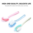 thumbnail image 2 of PENGXIANG 3pcs Long Handle Grip Nail Brush Fingernail Scrub Cleaning Brushes Clothes Shoes Scrubbing Brushes Home Laundry Cleaning Tool, 2 of 7