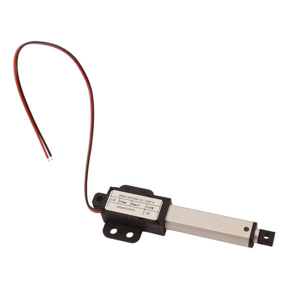 Actionneur Linéaire à Grande Vitesse, Course de 50 mm, Moteur CC 12 V, Interrupteur de Limite Interne, pour l'Industrie Automobile, à Faible Bruit, Conception Compacte, Résistant