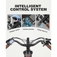 thumbnail image 4 of ACTBEST Electric Bike for Adults/Woman, Cores 27.5" Electric Bike Up to 70 Miles Long Range, with 500W Motor, 48V 12Ah Removable Battery, 7-Speed Mountain E Bike, 4 of 7