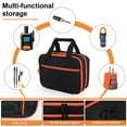 thumbnail image 4 of AEVXKHI Travel Case Bag Compatible with ET310 AC Circuit Breaker Finder, Double Layers Circuit Tester Storage Organizer, Home Tester Kit Bag for GFCI Outlet and Electrical Test Kit Multimeter, 4 of 9