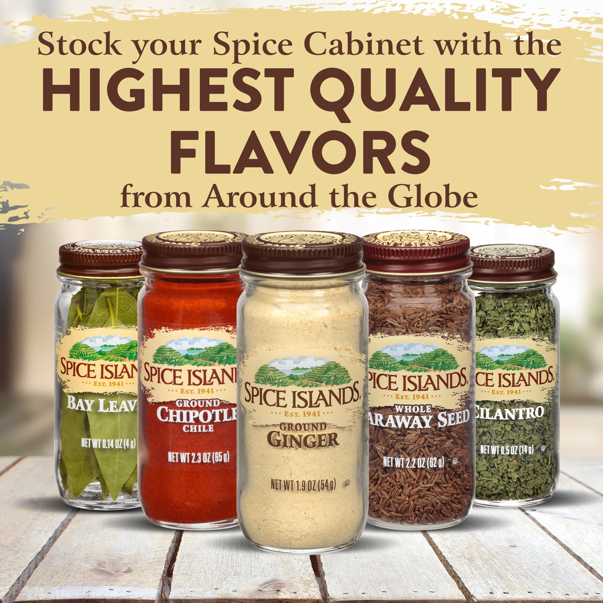 (3 pack) Spice Islands Ground Allspice, Kosher, 1.8 oz