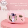 thumbnail image 4 of Latrodar Rechargeable Hand Warmer, 500mAh Portable Hand Warmer, Imitation Small Furniture, Portable Mini Warm Baby, Warm Girls And Boys Pink Art&Crafts, 4 of 5