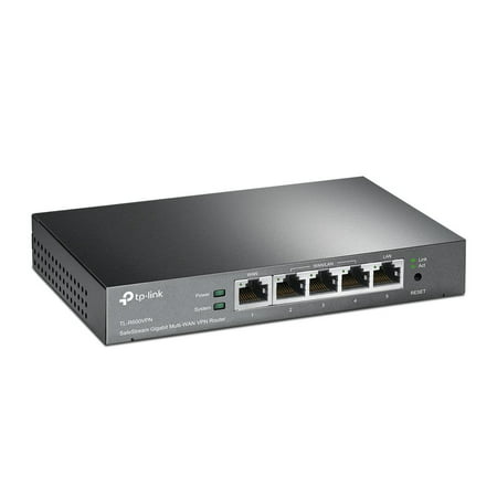 TP-Link Safestream Multi WAN VPN Router | 1 Gigabit WAN+3 Gigabit WAN/LAN+1 Gigabit LAN Port | IPsec/L2TP/PPTP VPN Supported| SPI Firewall | DoS Defense | Lightning (Best Home Vpn Router 2019)