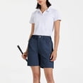 thumbnail image 1 of Pantalones Cortos De Senderismo, 4 Bolsillos Con Cremallera, Pantalones Cortos Atléticos De Secado Rápido, Protección Solar, Cómodos Para Deportes Para Mujeres Mgaxyff Otros, 1 of 5
