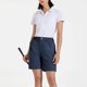 thumbnail image 2 of Deportes al aire libre Pantalones cortos 4 bolsillos verano senderismo rápido seco impermeable viaje casual para damas azul oscuro 2xl, 2 of 5