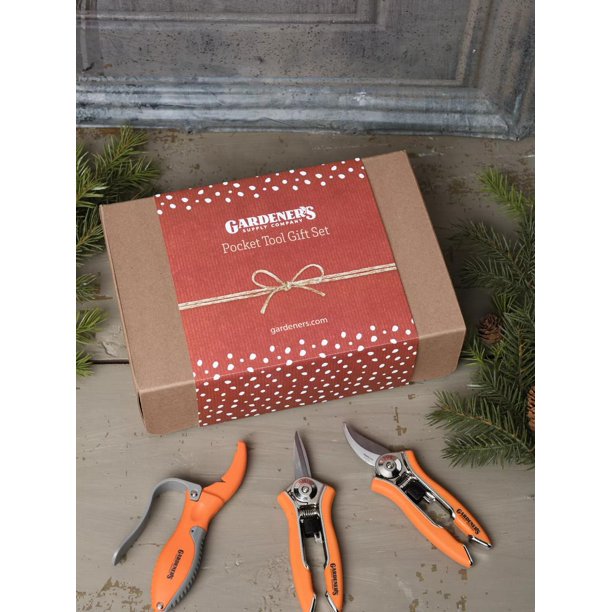 Gardener's Supply Company Garden Pocket Tool Set Gift Box