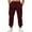 Wine, variant on Summer Mens Sweatpants Baggy Drawstring Athletic Jogger Pants Track Training Active Sports Pants Lightweight Relaxed Fitting Running Pants Red S