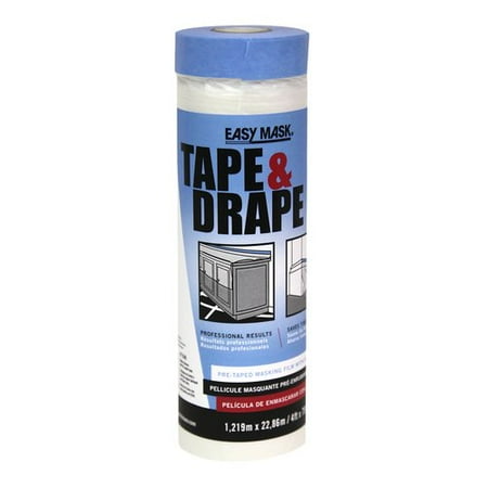 Easy Mask Tape And Drape Roll Walmart Com