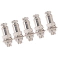 thumbnail image 3 of M Buder 5 Piezas Conector De Enchufe De Aviación Macho Hembra Cable Panel Chasis De Energía Accesorios De Metal GX16 16mm 450V 8 pines, 3 of 9