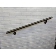 Aluminum Handrail Direct OHR Handrail Section w/ Mounts (11 Length,Bronze Sand) USA Made