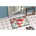 thumbnail image 4 of Carolines Treasures CK5391MAT 18 x 27 in. Hermelin Rabbit Love Indoor or Outdoor Mat, 4 of 4