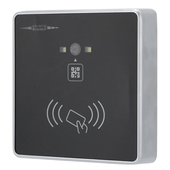 Ccdes Lector de tarjetas Lector de códigos QR Fácil de llevar para negocios Edificio de oficinas Hogar inteligente Comunidad Escénica Turista