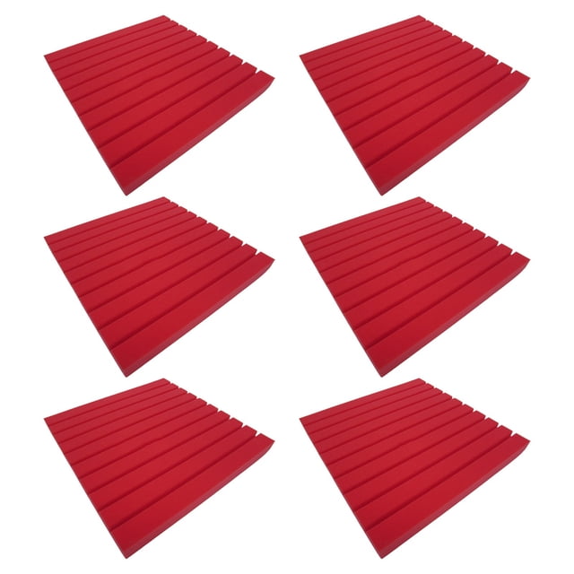 Halloween Decorations Inflatable 6PCS Acoustic Foam Panel Stop Absorption Sponge Studio KTV Soundproof