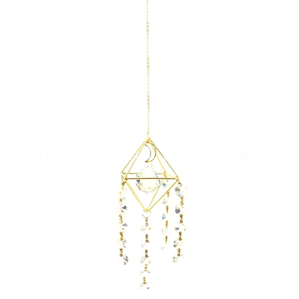 Colgante creativo de jardín, colgante de cristal, Art Deco, decoración de jardín para el hogar, regalo de inauguración de la casa Ormromra CPB-US-DYP1029-3