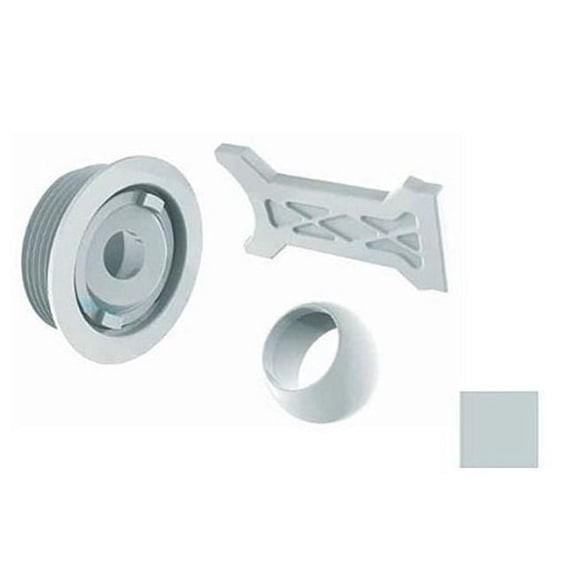 AquaStar JO103 Flush Retrofit Eyeball, Light Gray