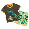 thumbnail image 5 of Nwiuh Pajama Set , Teens, 2 Pc T Shirt Shorts Set PJs, Soft Sleepwear, Cozy Loungewear, Gamer Gifts(Yellow, 3-4 Years), 5 of 6