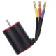 thumbnail image 3 of Motor sin escobillas impermeable de 4 polos RC 3650 3900KV con conector Banana de 4mm para piezas de actualización de coche 1/10 RC, 3 of 10