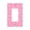 Style U, variant on Kdxio Snowflake pink backgrounds Decorator Light Switch or Receptacle Outlet Wall Plate Decorator Wall Plate Child Safe Outlet Cover-Style V