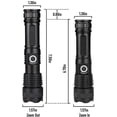 thumbnail image 4 of Super Powerful USB Rechargeable LED Flashlight, 5 Modes Waterproof IP65, Suitable for Camping and Hiking (Batteries Not Included), 4 of 4