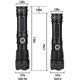thumbnail image 4 of Super Powerful USB Rechargeable LED Flashlight, 5 Modes Waterproof IP65, Suitable for Camping and Hiking (Batteries Not Included), 4 of 4