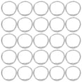 thumbnail image 2 of Shisuyan Rings For Paper Binding Iron Silver 100Pcs Diy Crafts School Supplies, 2 of 8