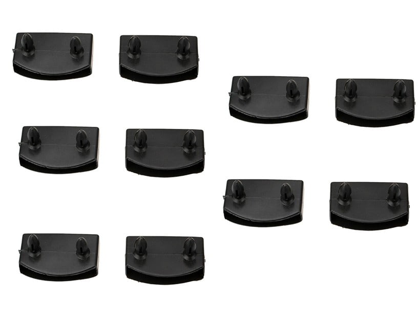 Uncle Bob® Pack of 6 Replacement Bed Slat Plastic End Caps for Beds 62mm-64mm