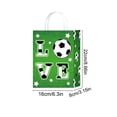 thumbnail image 3 of Japceit 10 Pack Soccer Party Gift Bags Six Style Decorative Paper Treat Bags With Handles For Kids Birthday Celebration Goodie Candy, 3 of 6