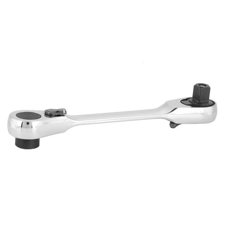 1/4" Mini Ratchet Socket Wrench Set with Reversible Screwdriver