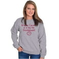 thumbnail image 4 of Breast Cancer is a Doodiehead Women Crewneck Sweatshirt Brisco Brands S, 4 of 6