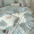 thumbnail image 2 of Juego de cama Juego de cama suave Juego de cama de tela cepillada Juego de cama de encaje Juego de cama de princesa Juego de cama suave con decoración de encaje Tela cepillada ANGGREK Otros, 2 of 5