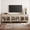 Beige, variant on TV Stand For 100 Inch TV Inch TV, 3-In-1 TV Console Table For 75/80/85/90 Inch TV, Entertainment Center With 3 Drawers And 6 Doors, Oak