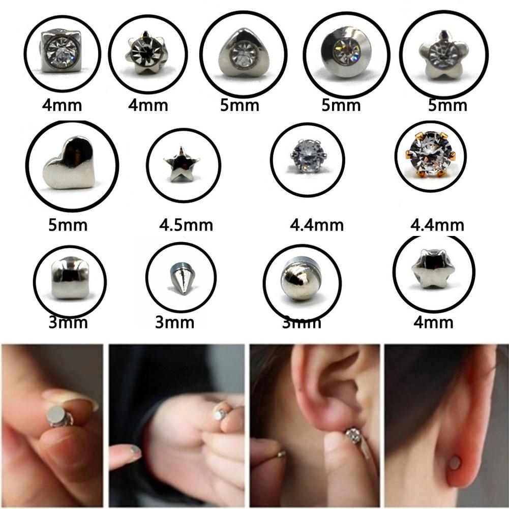 Tinny Magnetic Nose Ear Tigrus Stud Earring No Piercing V3Q3 Best N9K1 - image 4 of 9