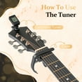 thumbnail image 5 of Ktaxon 41in Beginner Cutaway Acoustic Guitar Starter Kit with Bag, Tuner, Extra Strings, Matte Black, 5 of 18