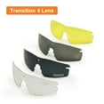 thumbnail image 5 of Polarized Military Sunglasses Ballistic Army Goggles Men Frame 3/4 Lens Combat War Game Eyeshields, 5 of 5