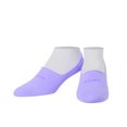 thumbnail image 2 of ODD SOX – Basix Unisex Large No Show Socks – Cool Purple – Soft Cotton Blend Low Profile Fit –, 2 of 6