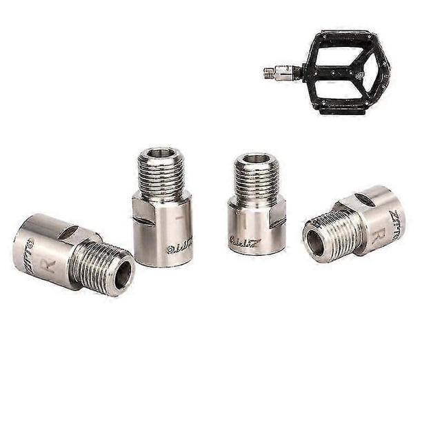 Precise Pedal Extension Bicycle Pedal Extender Shaft Natural Color Riding Comfort Less Labor-intensive Extender
